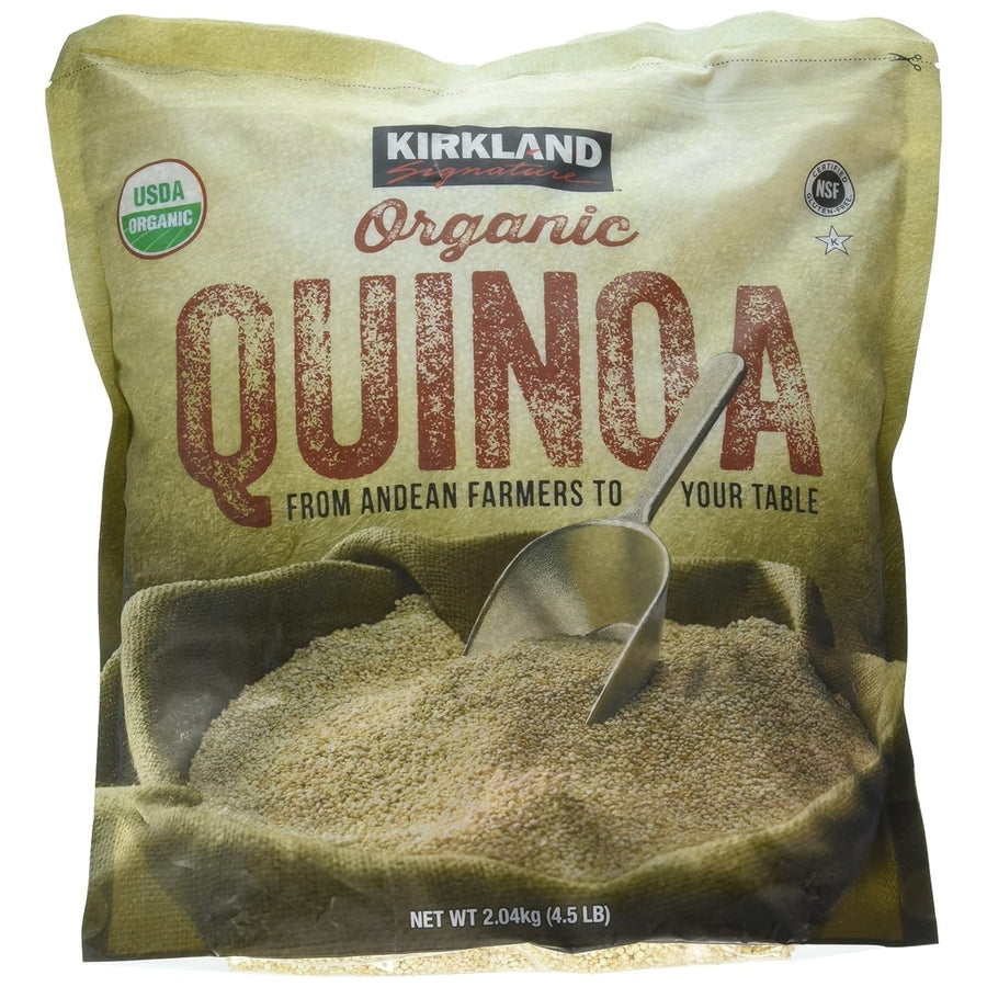 Kirkland Signature Organic Quinoa 4.5 Pounds Image 1