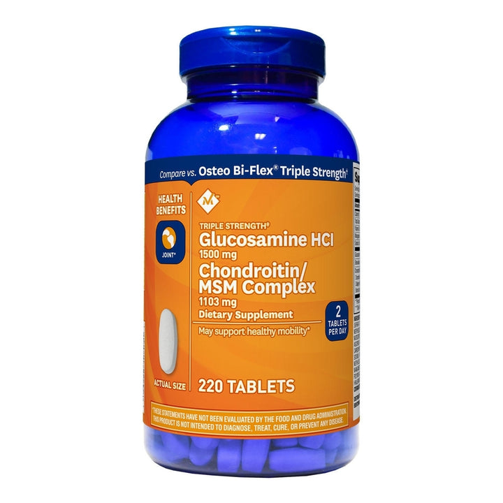 Members Mark Triple Strength Glucosamine Chondroitin MSM (220 Count) Image 1