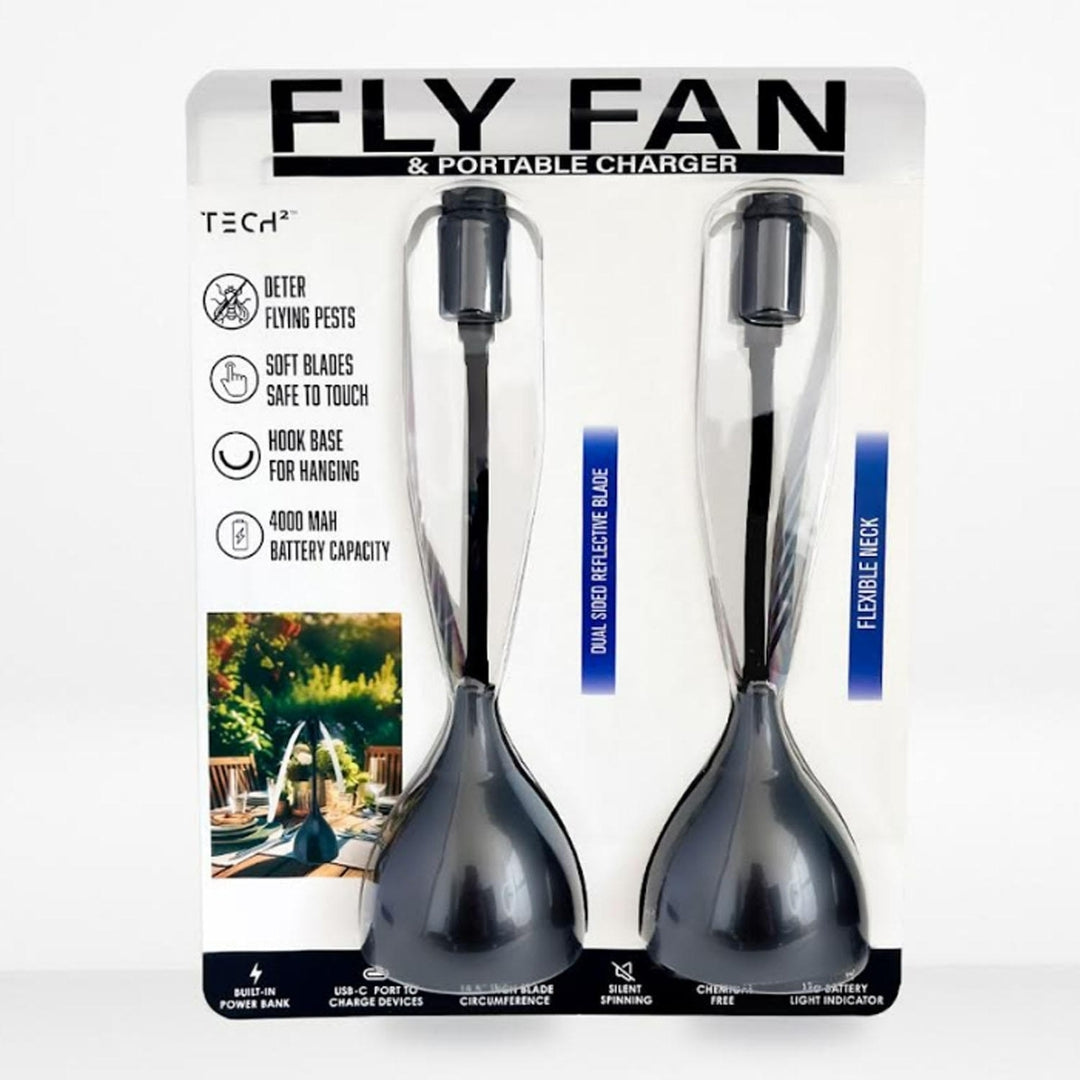 Fly Fan 2-Pack with Built-In Power Bank Image 4