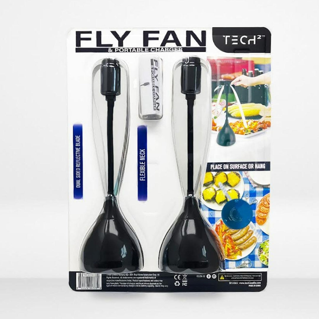 Fly Fan 2-Pack with Built-In Power Bank Image 4