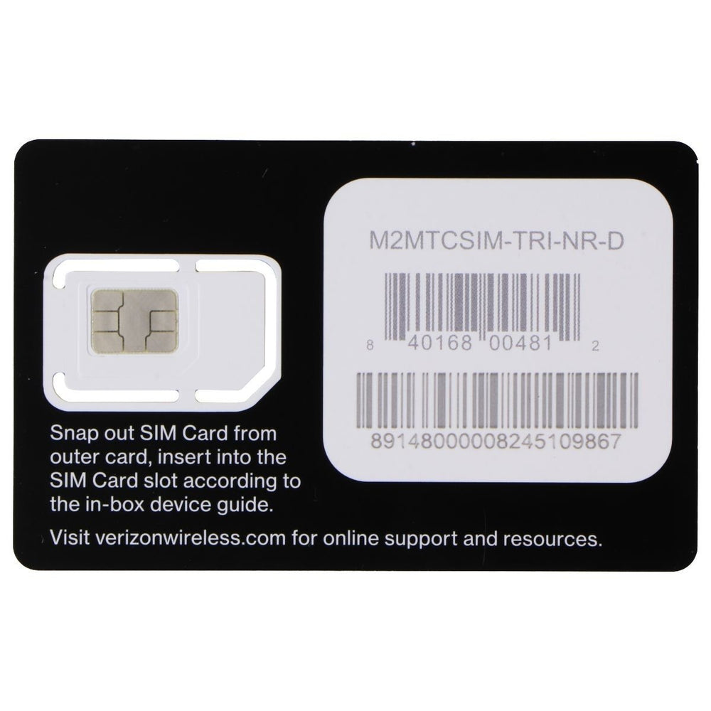 Verizon SIM Card (M2MTCSIM-TRI-NR-D) 3 Size Cutout Image 2
