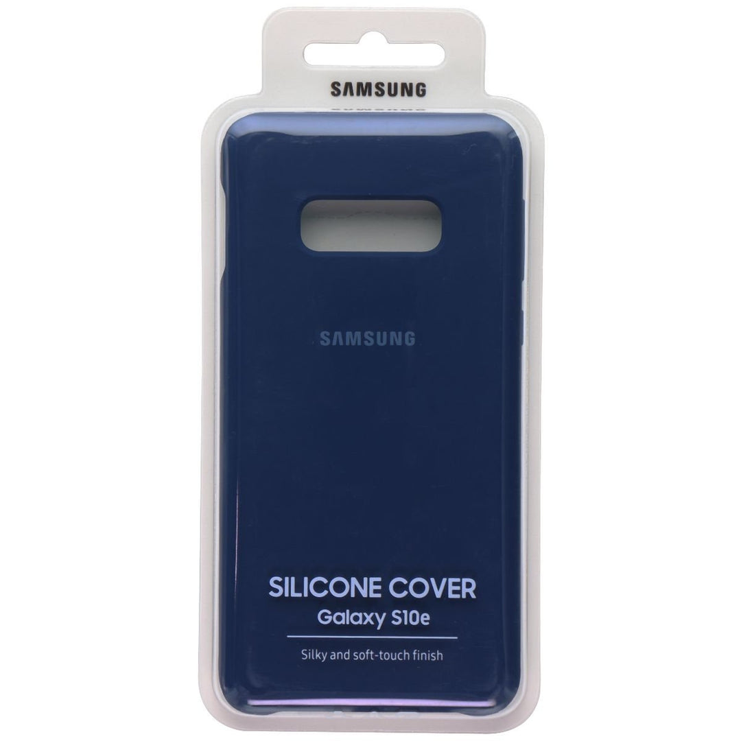 Samsung Official Silicone Cover for Galaxy S10e - Navy Blue Image 1