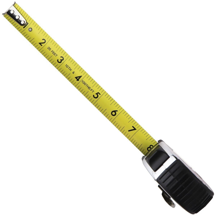 Keson 25-ft Tape Measure Feet and Inches - PG1025 - Silver Image 2