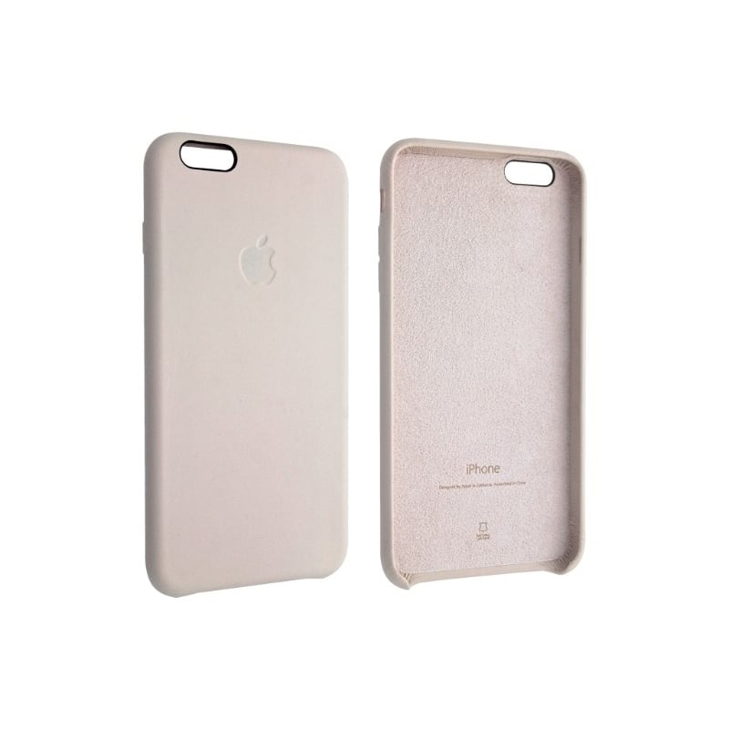 Apple iPhone 6 6s Plus Leather Case Soft Pink MGQW2ZM/A Image 1