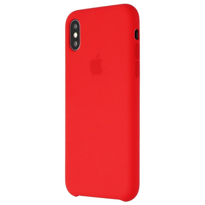 Apple Silicone Soft Case for Apple iPhone Xs Smartphones - Red (MRWC2ZM/A) Image 1