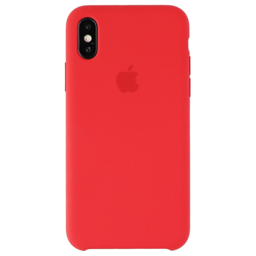 Apple Silicone Soft Case for Apple iPhone Xs Smartphones - Red (MRWC2ZM/A) Image 2