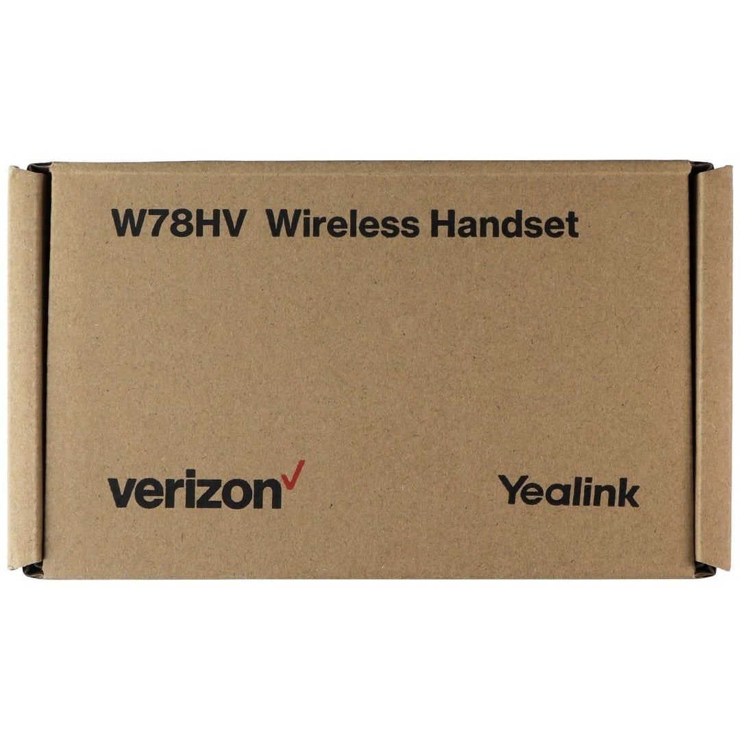 Verizon Yealink W78HV Wireless Single Home Telephone Handset and Charge Dock Image 1