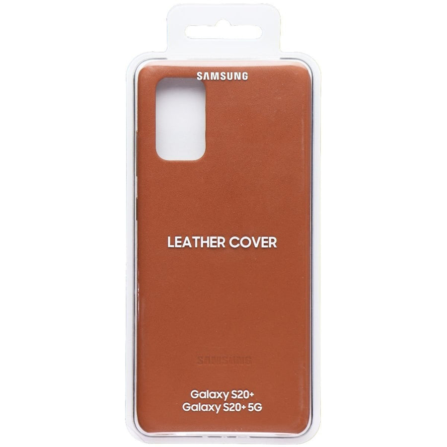 Samsung Leather Cover for Samsung Galaxy S20+ (Plus) / S20+ (5G) - Brown Image 1