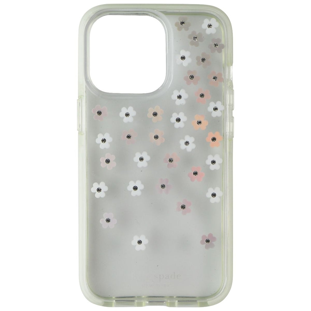 Kate Spade Hardshell Case for iPhone 13 Pro - Iridescent Scattered Flowers Image 2