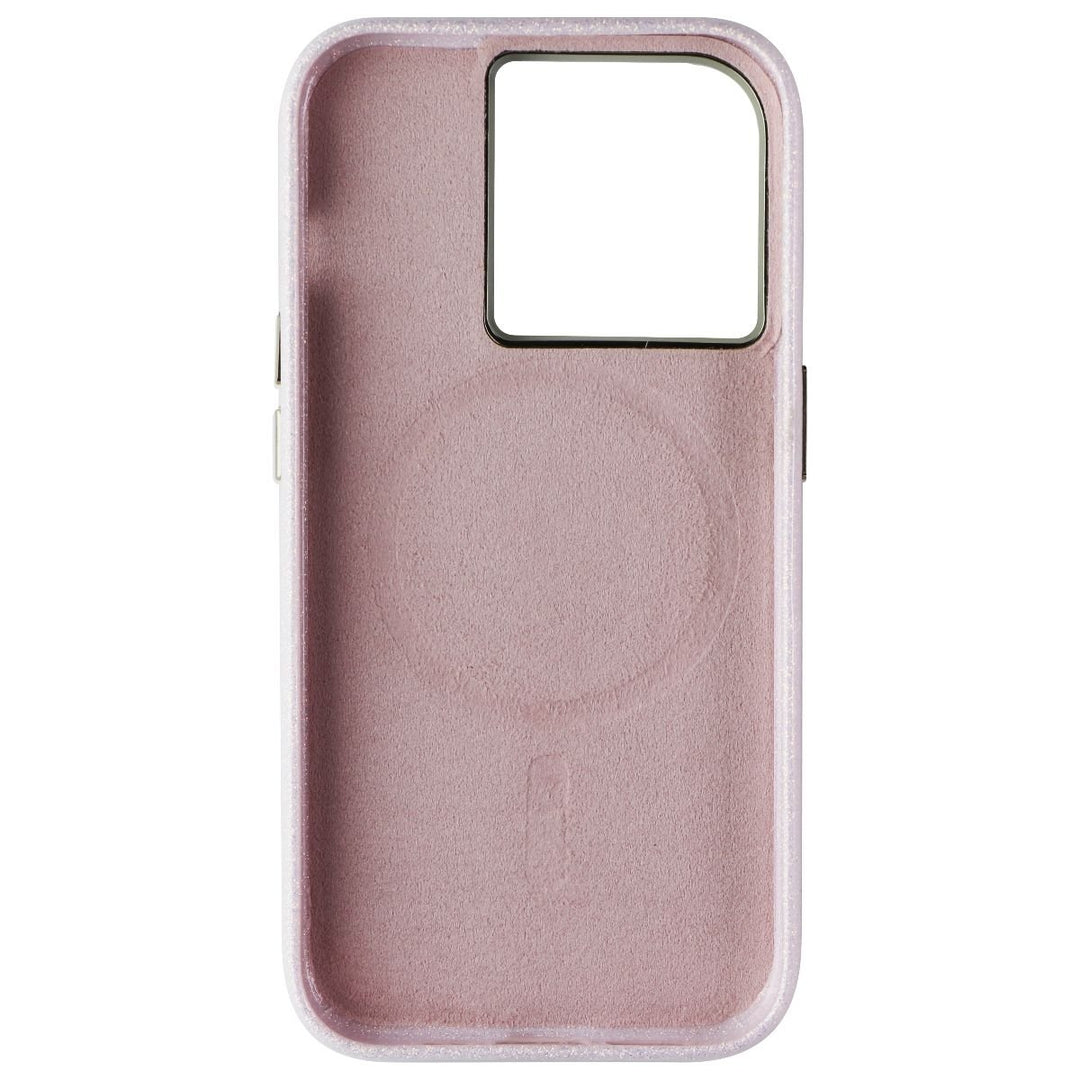 Elizabeth James Glitter Case for MagSafe for Apple iPhone 15 Pro - Blush Image 2