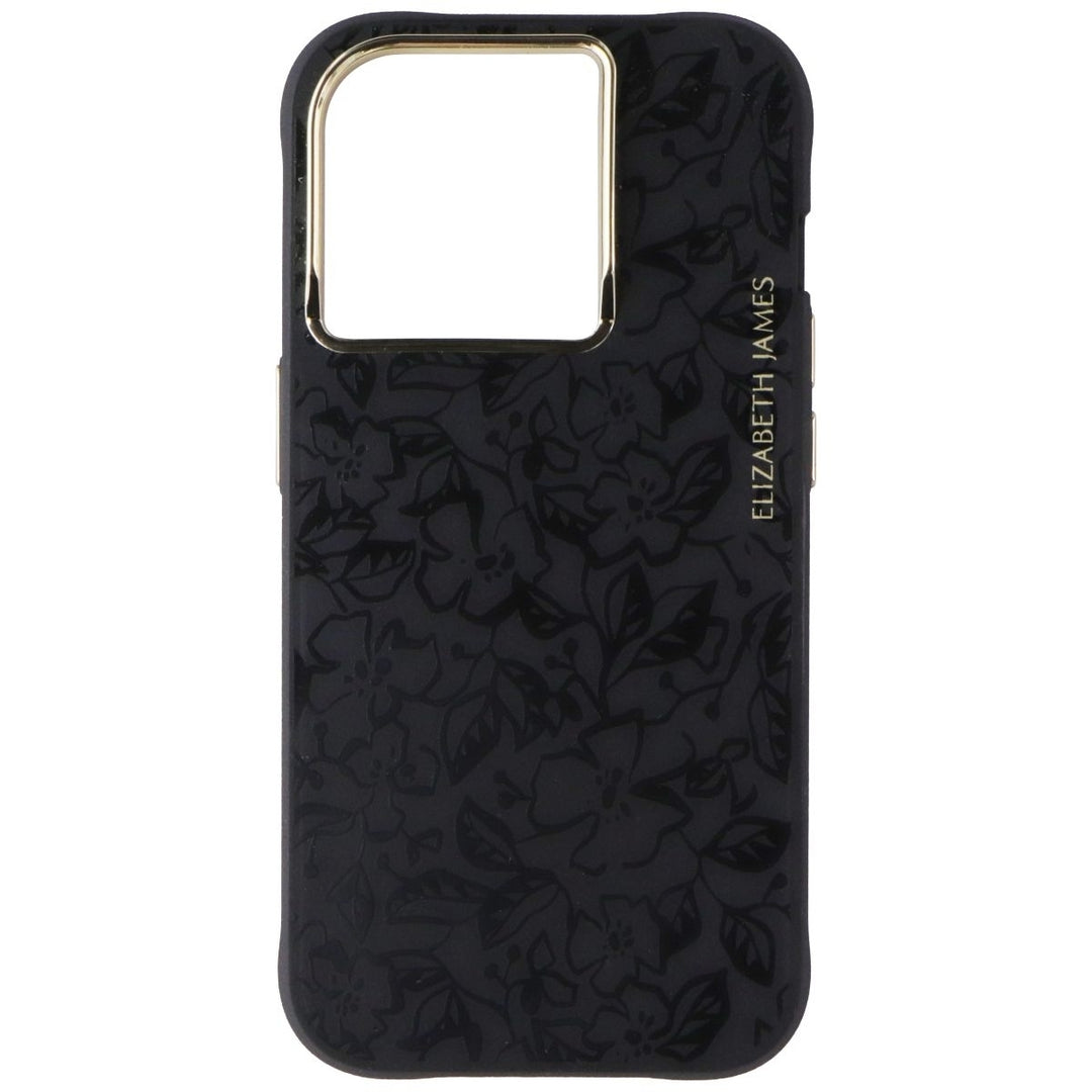 Elizabeth James Case for MagSafe for Apple iPhone 15 Pro - Black Floral Image 2