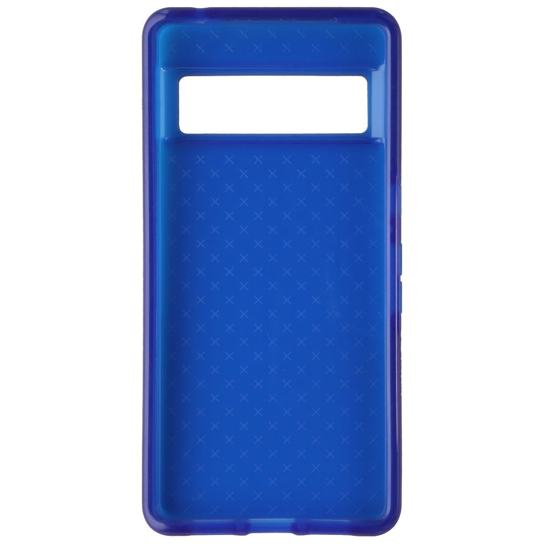 Tech21 Evo Check Flexible Gel Case for Google Pixel 7 Pro - Blue Image 3