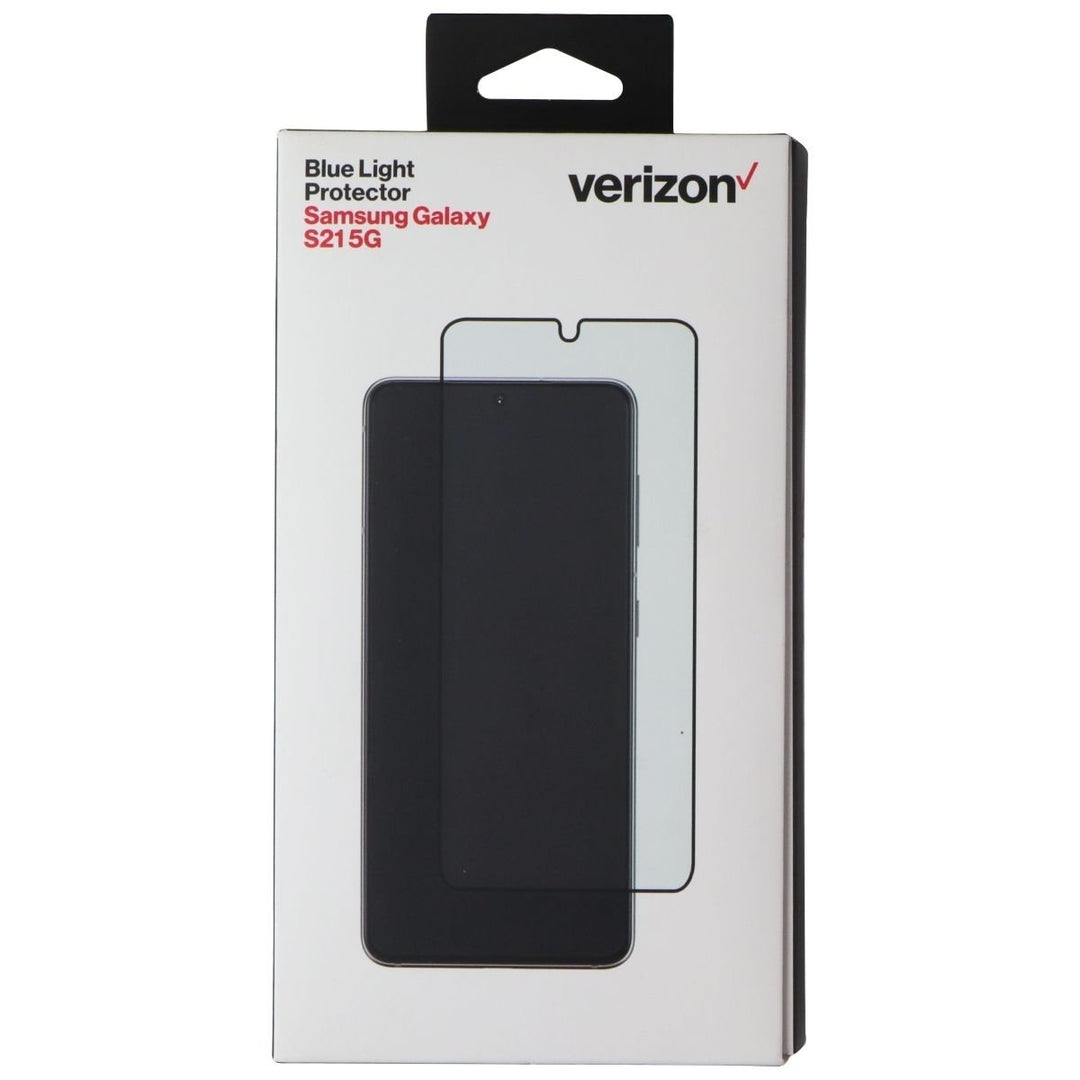 Verizon Blue Light Screen Protector for Samsung Galaxy S21 (5G) - Clear/Tinted Image 1