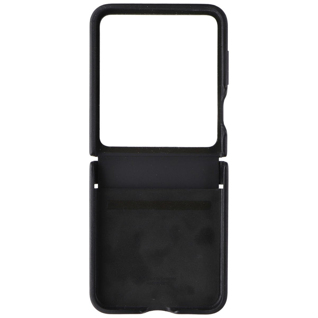 Samsung Flap Eco-Leather Case for Samsung Galaxy Z Flip5 - Black Image 3