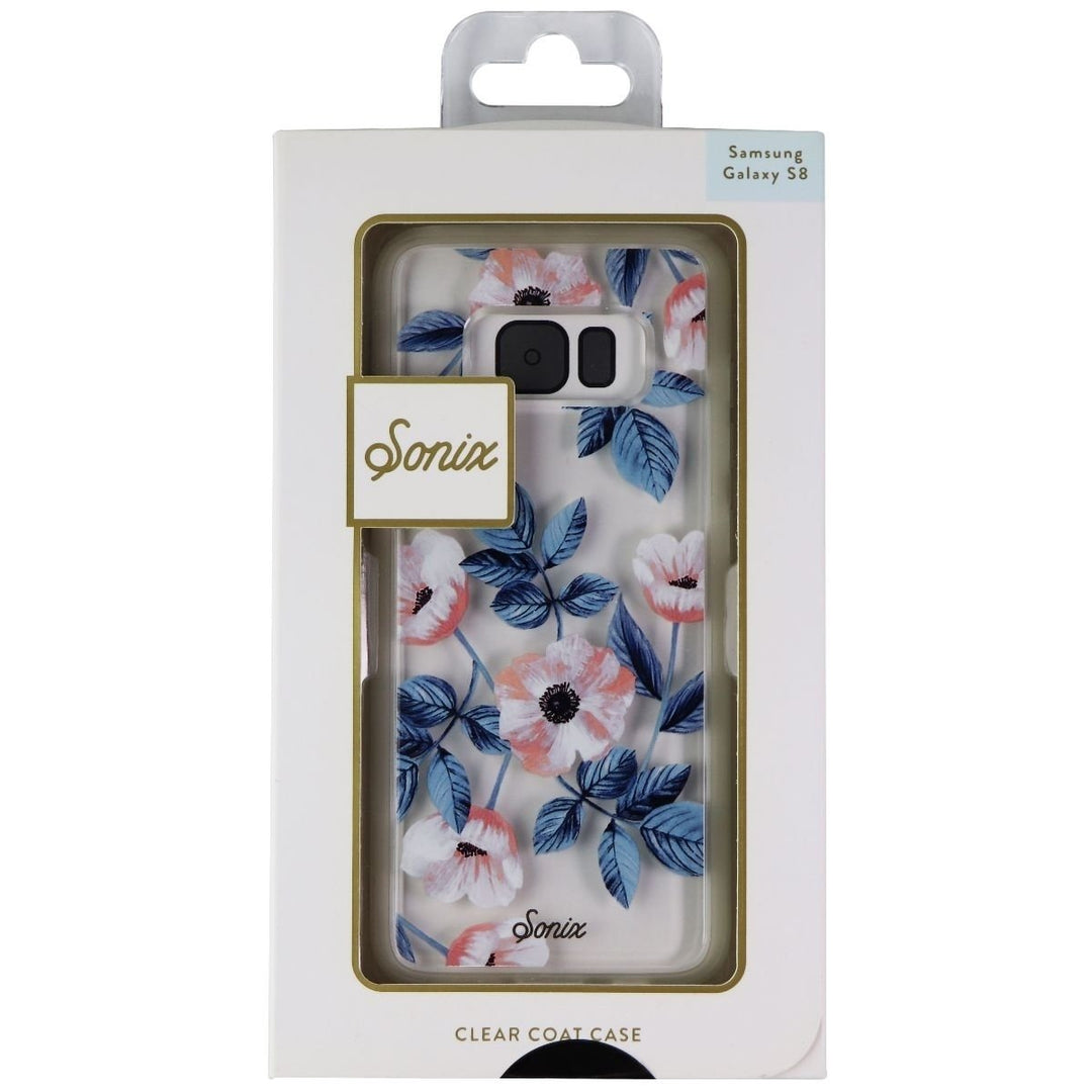 Sonix Floral Cell Phone Case for Samsung Galaxy S8 - Clear / Design Image 1