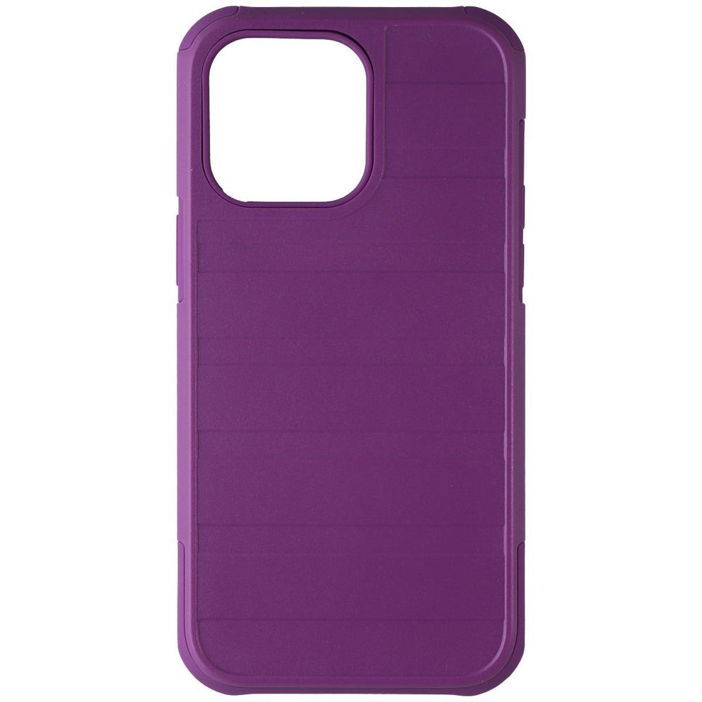 Verizon Rugged Dual Layer Case for Apple iPhone 14 Pro Max - Mulberry (Purple) Image 2