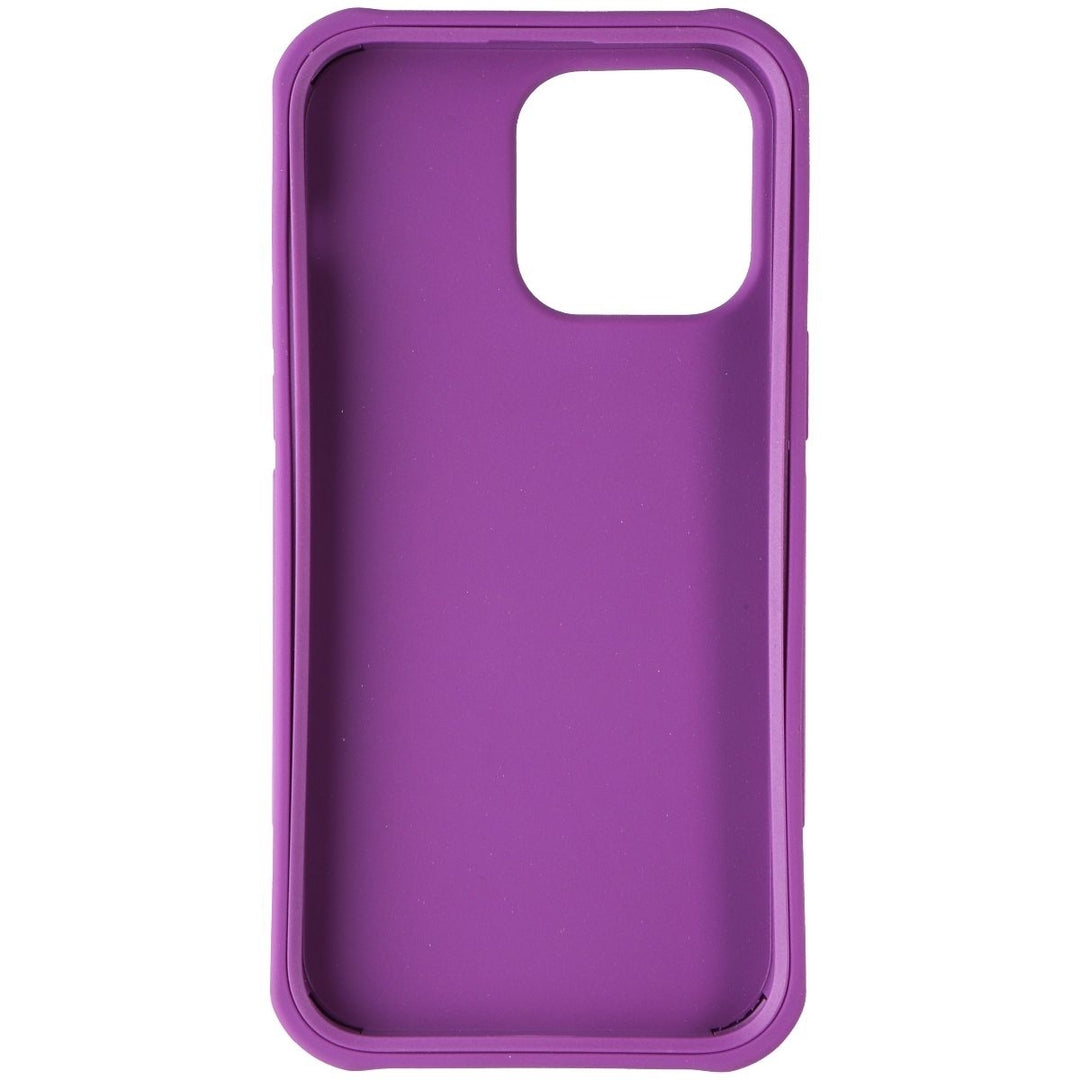 Verizon Rugged Dual Layer Case for Apple iPhone 14 Pro Max - Mulberry (Purple) Image 3