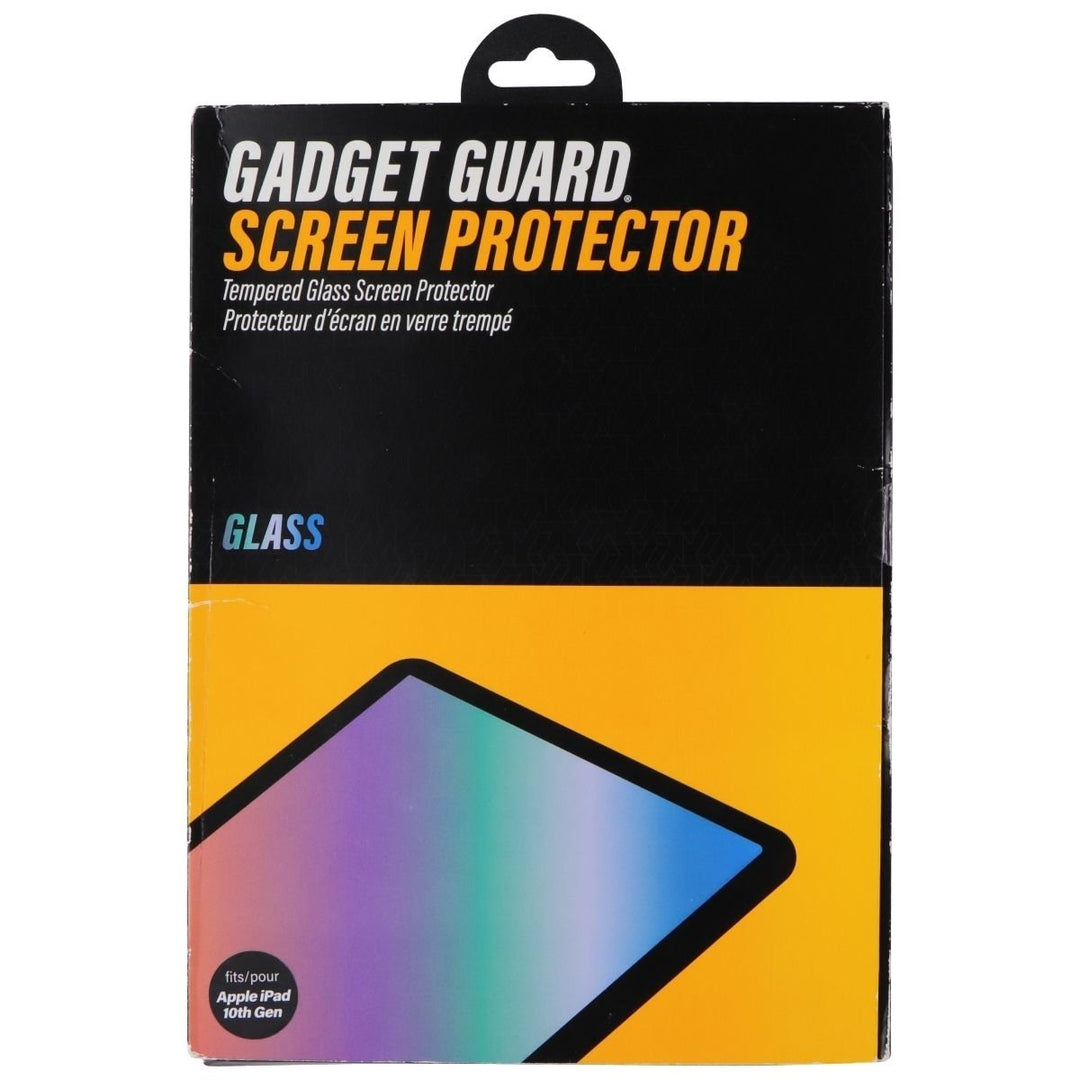 Gadget Guard Tempered Glass Screen Protector for Apple iPad 10.9inch - Black Ice Image 1