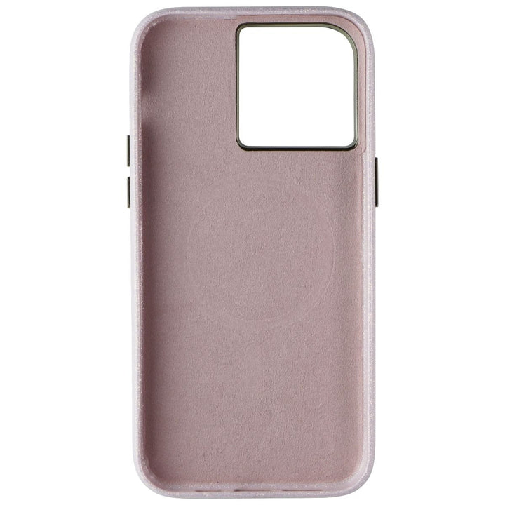 Elizabeth James Glitter Case with MagSafe for iPhone 15 Pro Max - Blush Image 3