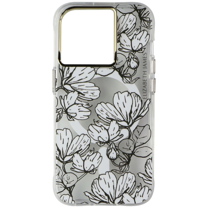 Elizabeth James Case for MagSafe for iPhone 15 Pro - Sunday in Soho Clear/Gold Image 2