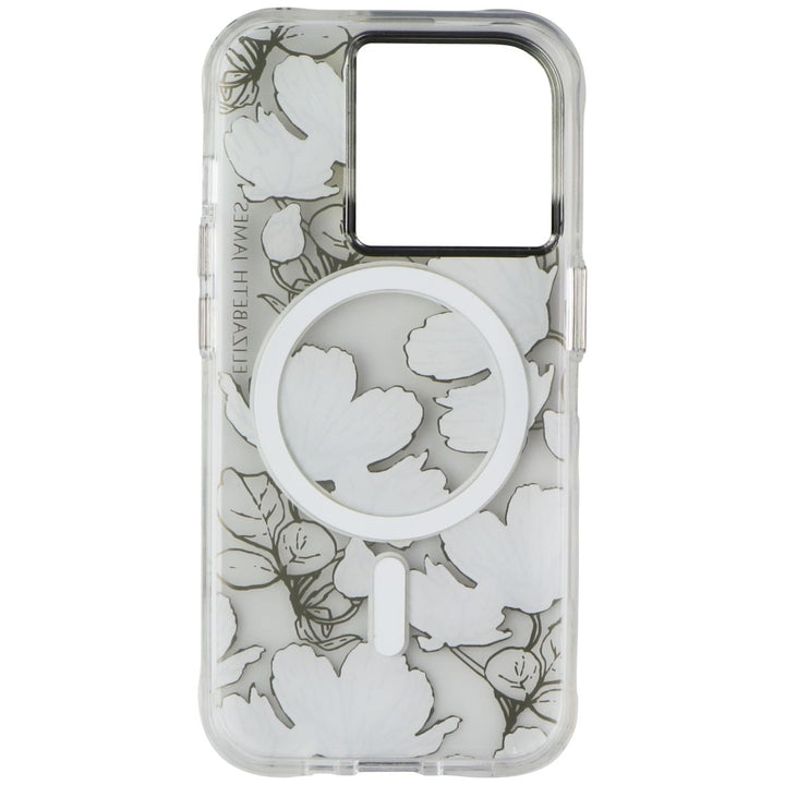 Elizabeth James Case for MagSafe for iPhone 15 Pro - Sunday in Soho Clear/Gold Image 3