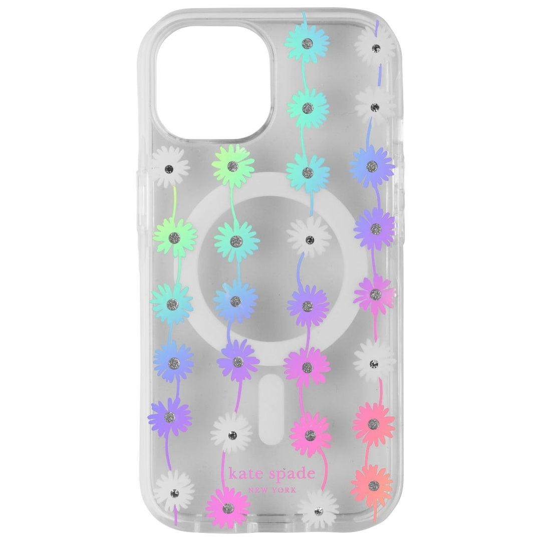 Kate Spade Case for MagSafe for Apple iPhone 15/14/13 - Daisy Chain Iridescent Image 2