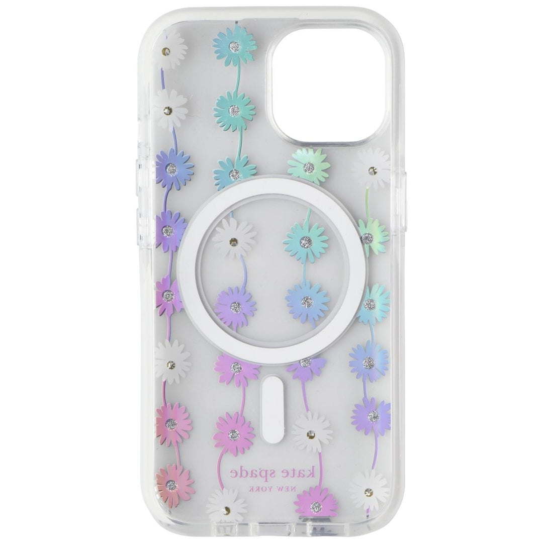 Kate Spade Case for MagSafe for Apple iPhone 15/14/13 - Daisy Chain Iridescent Image 3