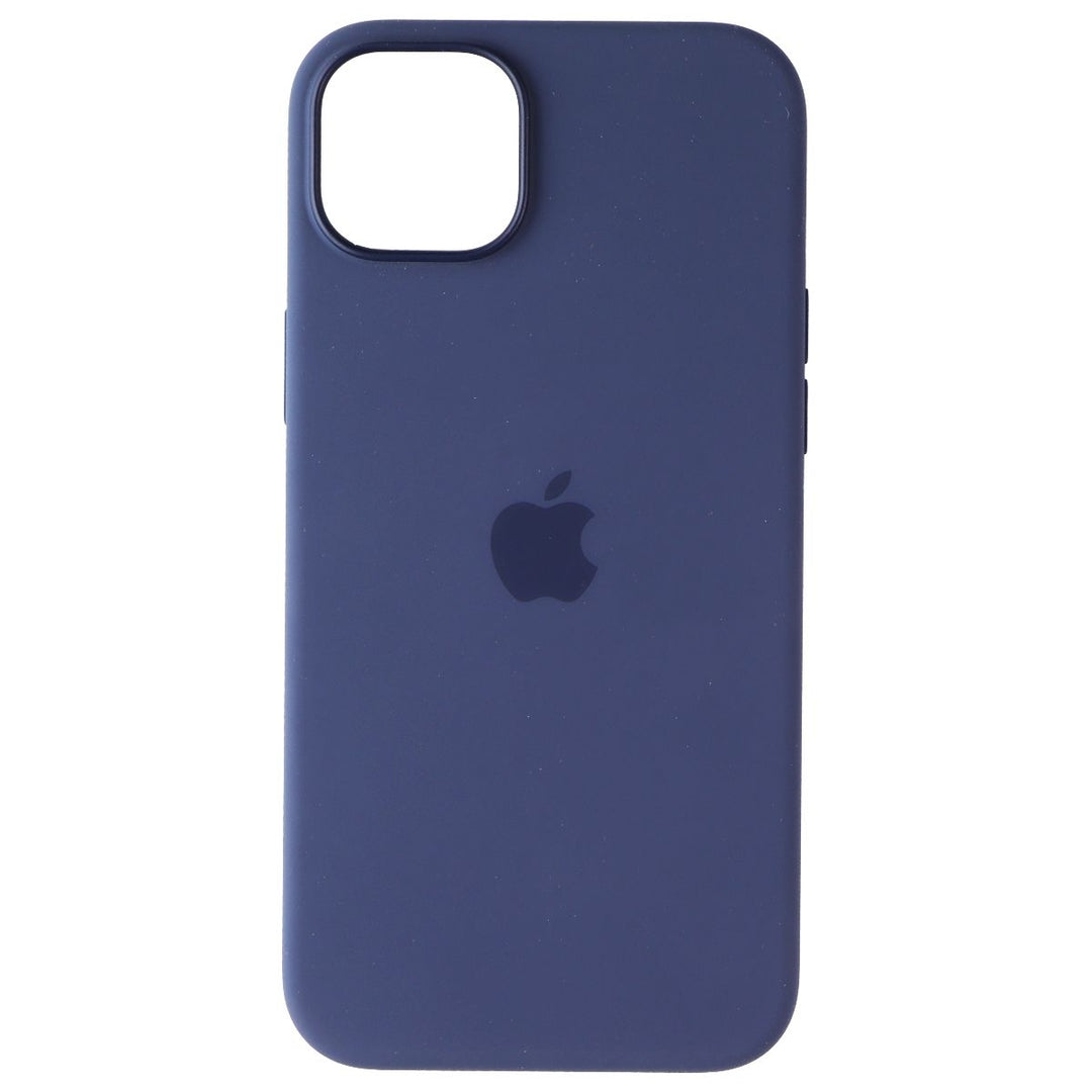 Apple Silicone Case for MagSafe for Apple iPhone 15 Plus - Storm Blue Image 2