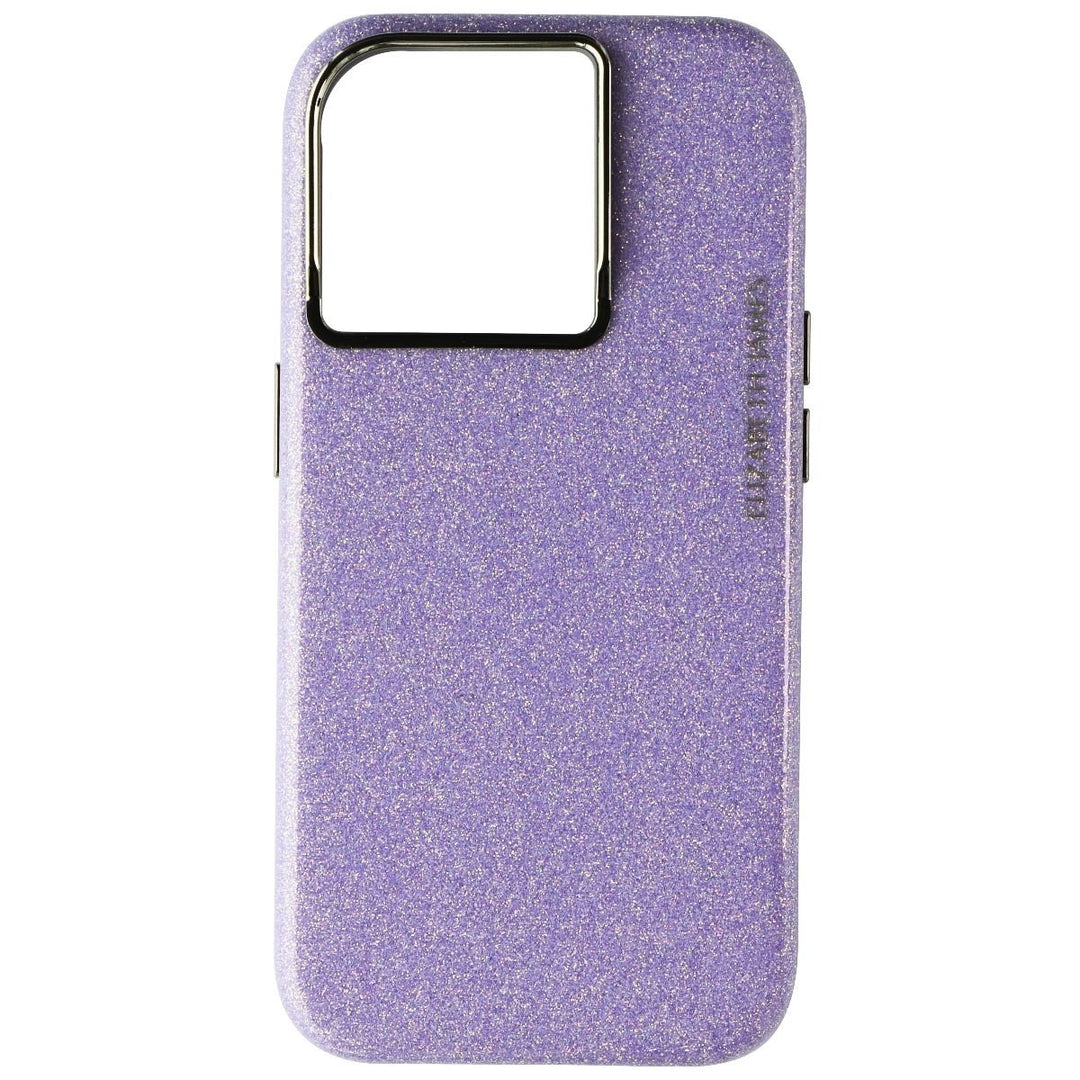 Elizabeth James Glitter Case for MagSafe for iPhone 15 Pro - Glitter Lavender Image 2