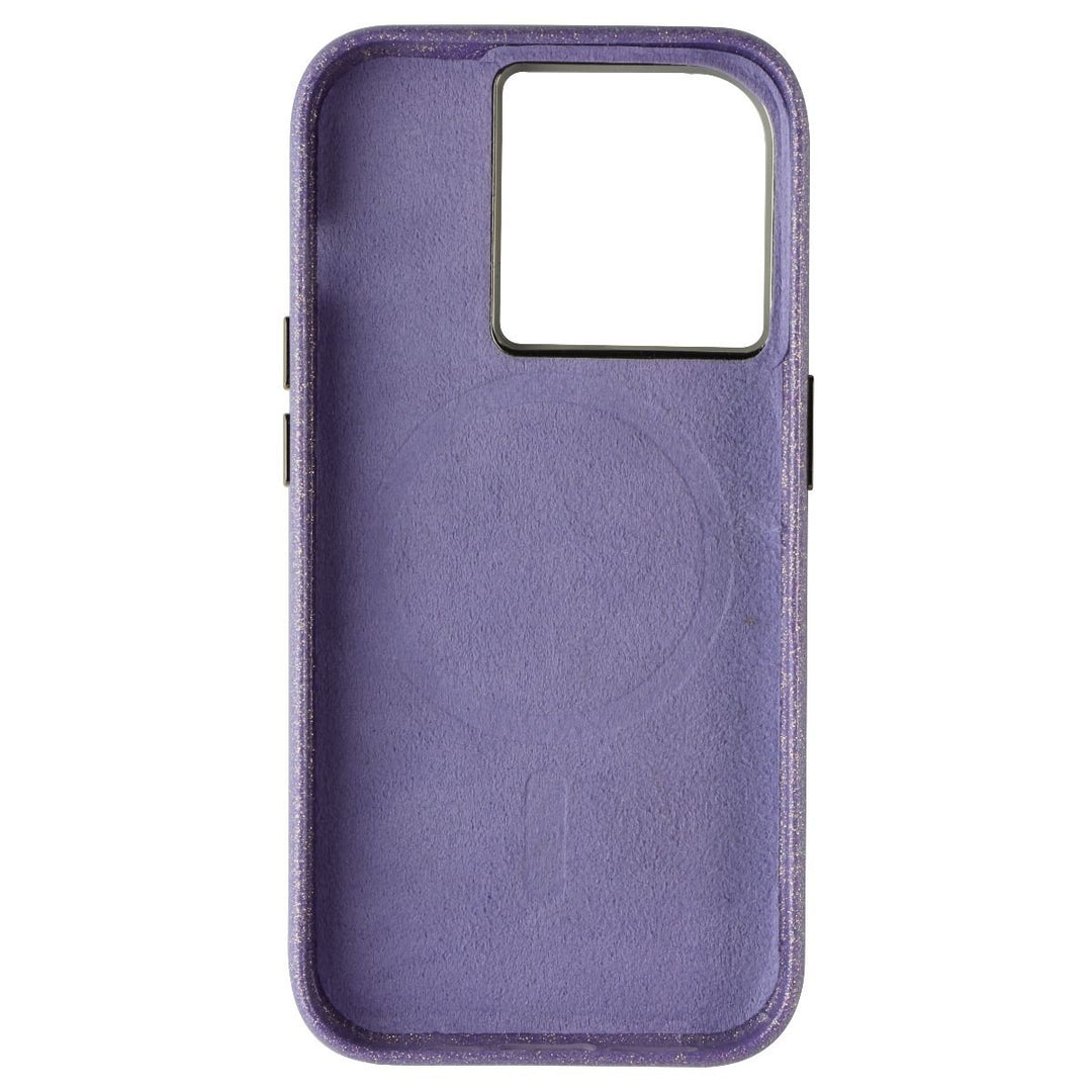 Elizabeth James Glitter Case for MagSafe for iPhone 15 Pro - Glitter Lavender Image 3