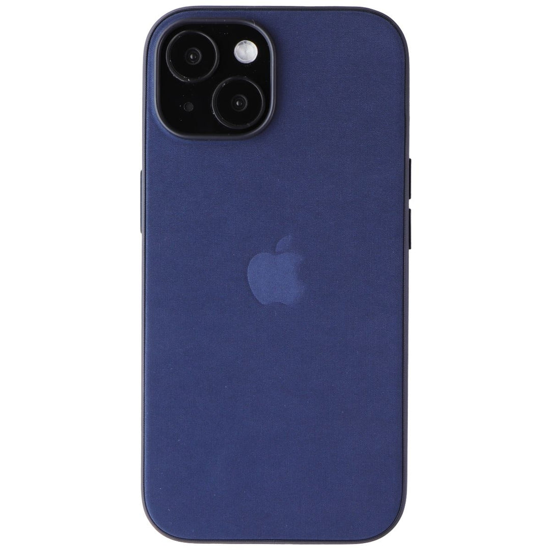 Apple FineWoven Case for MagSafe for iPhone 15 - Pacific Blue   (MT3G3ZM/A) Image 2