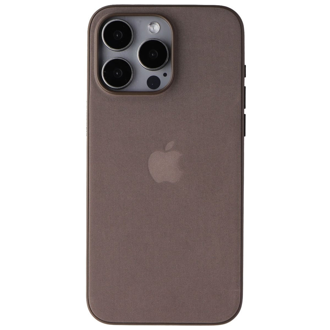 Apple FineWoven Series Case for MagSafe for Apple iPhone 15 Pro Max - Taupe Image 2