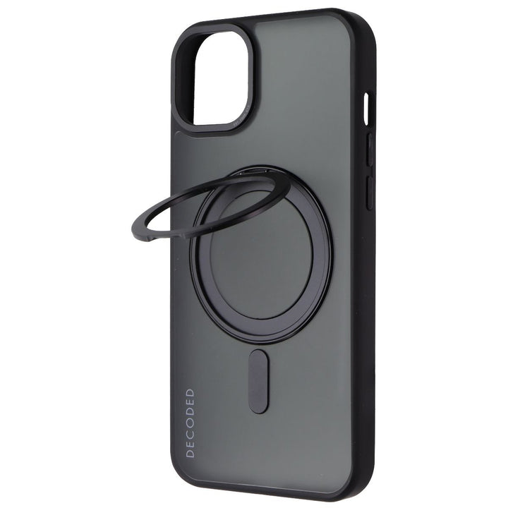 Decoded 360 Loop Stand Back Cover Case for MagSafe - for iPhone 15 Plus - Black Image 1