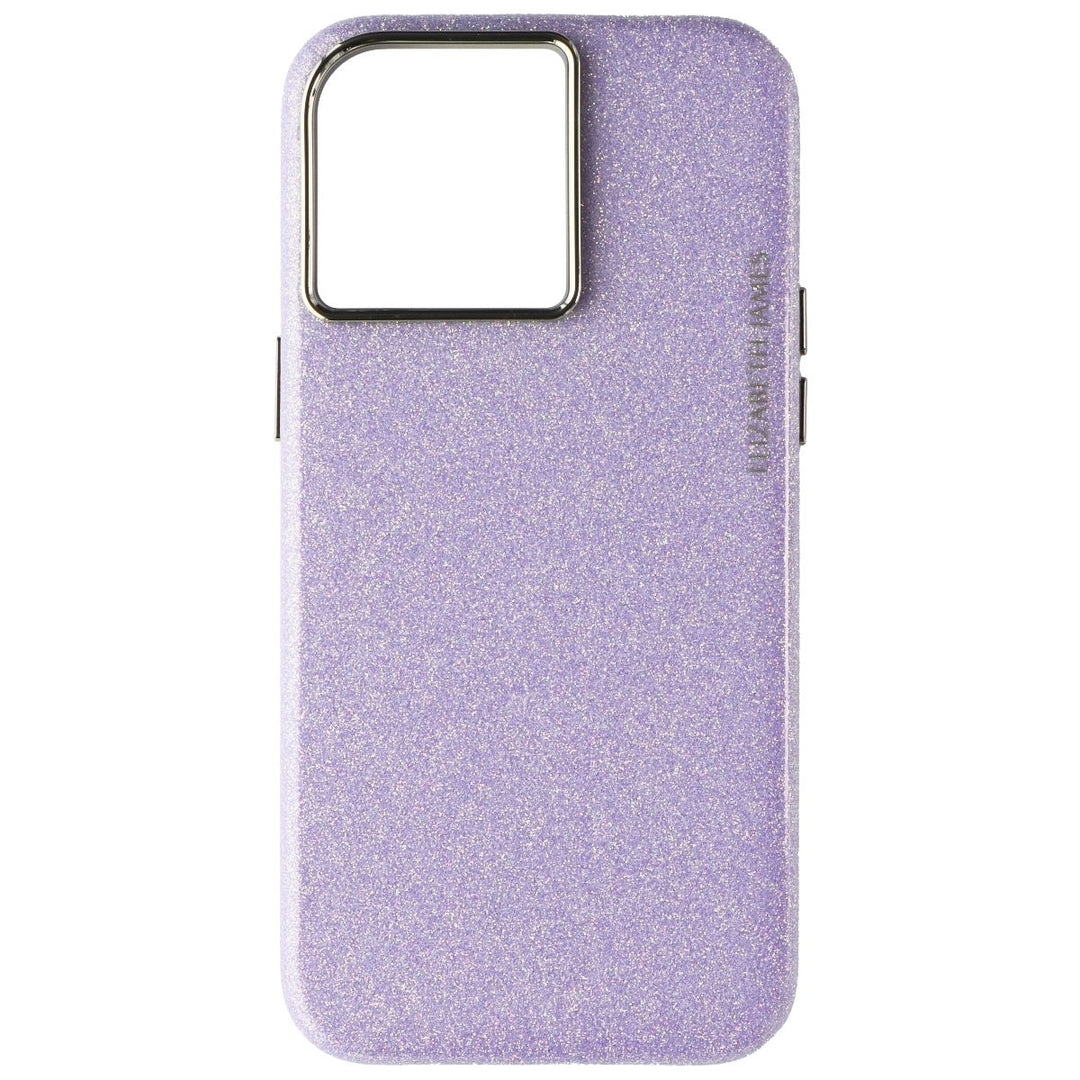 Elizabeth James Glitter Case w/ MagSafe for iPhone 15 Pro Max - Glitter Lavender Image 2