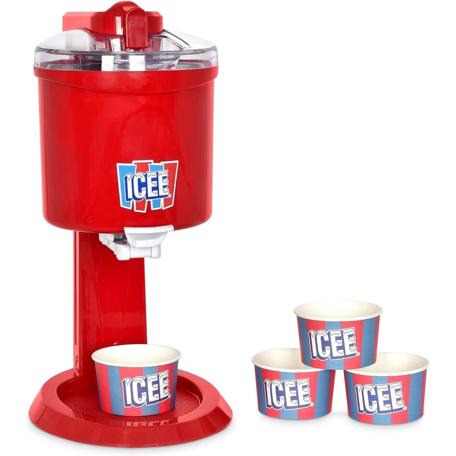 iscream Genuine ICEE at Home Soft Serve Ice Cream Maker for Classic Shakes and Drinks Image 1