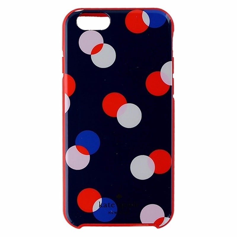 Kate Spade York 3 Dot Hybrid Hard Shell Case For iPhone 6/6s - Navy Blue Image 1