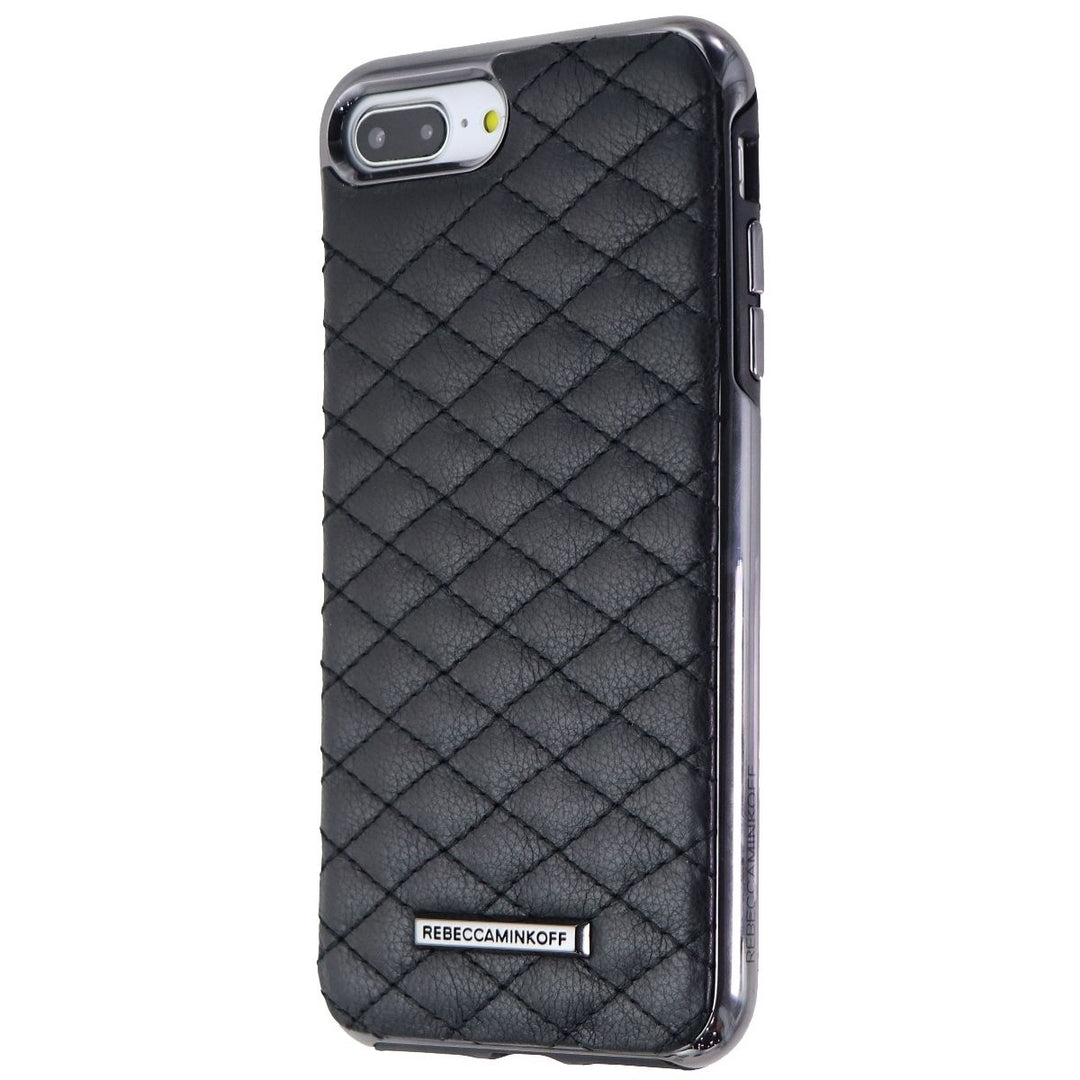 Rebecca Minkoff Luxe Double Up Case for Apple iPhone 8 Plus/7 Plus - Black Image 1