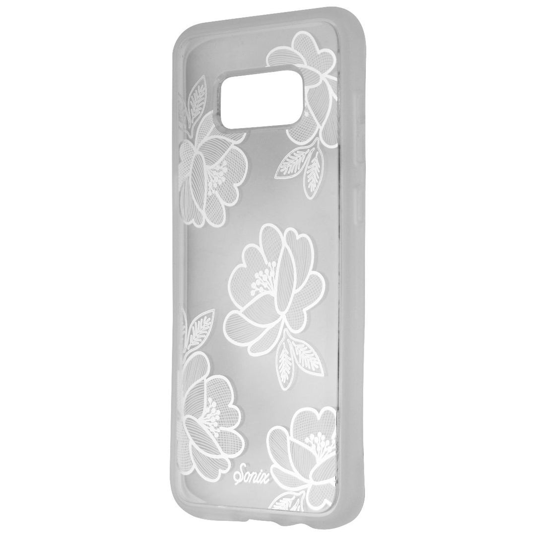 Sonix Clear Coat Hybrid Case for Samsung Galaxy (S8+) - Silver Florette/Clear Image 1