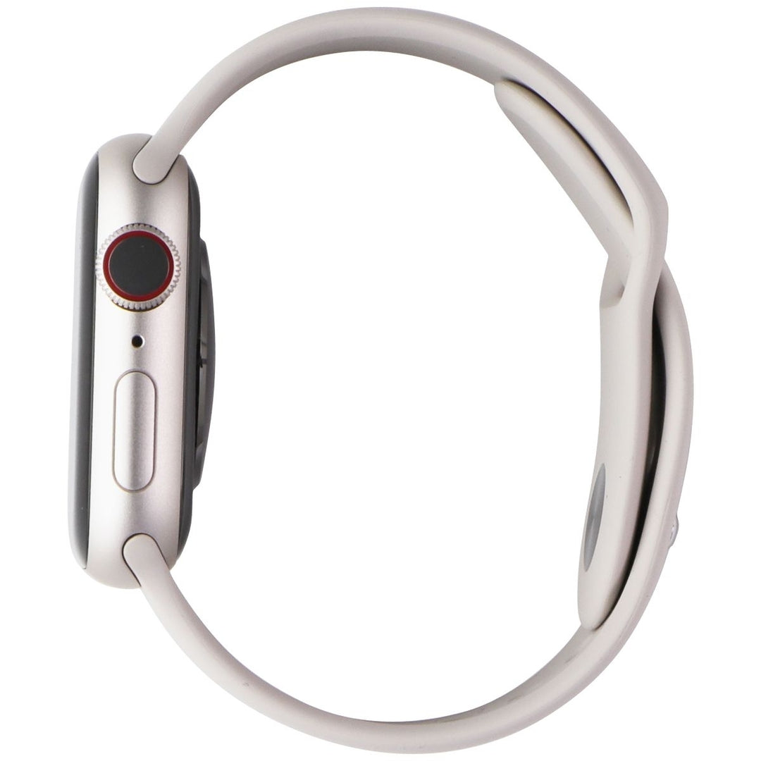 Apple Watch Series 9 (GPS+LTE) A2982 41mm Starlight Al/Starlight Sp Band (S/M) Image 3