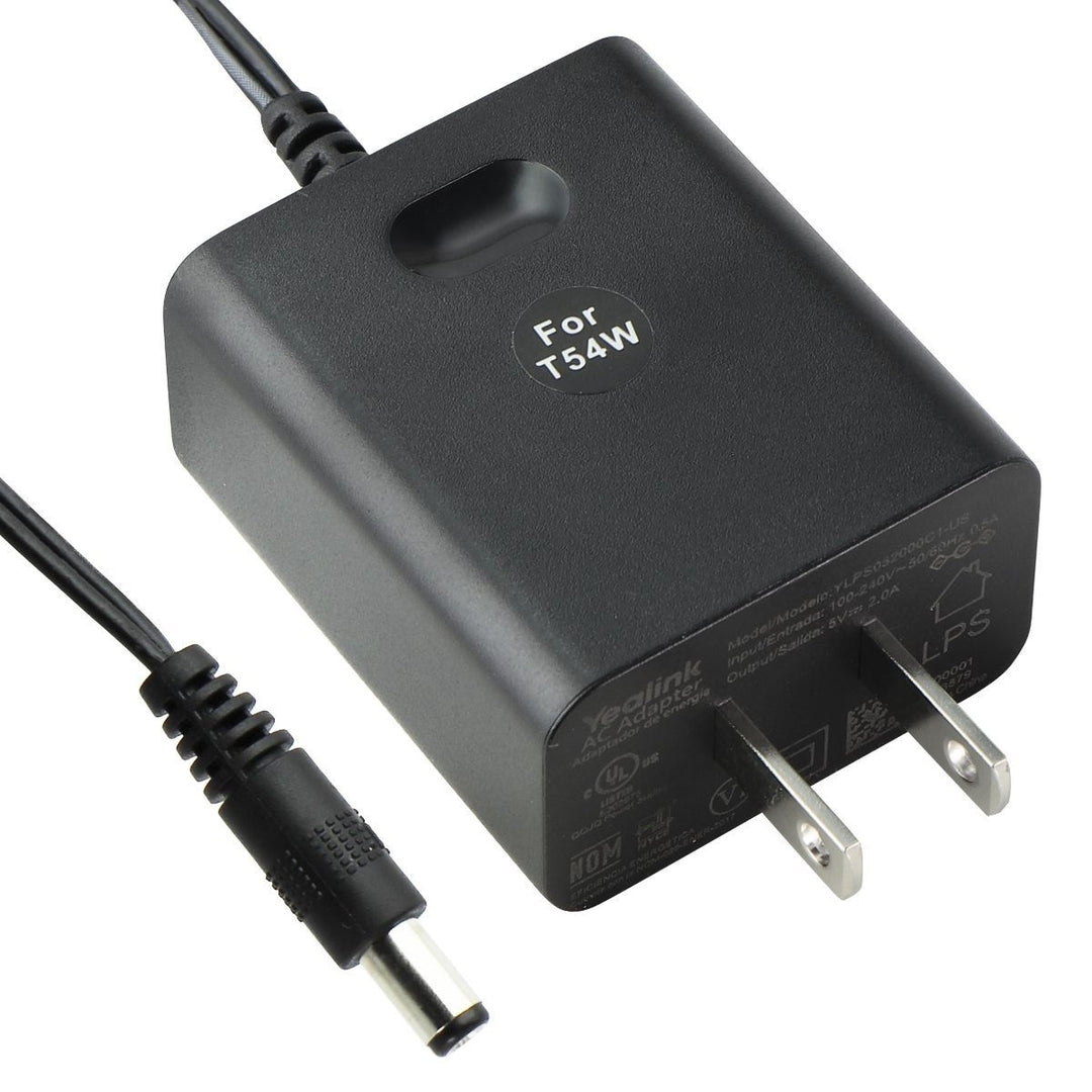 Yealink AC Adapter (5V/2A) for T54W - Black (YLPS052000C1-US) Image 1