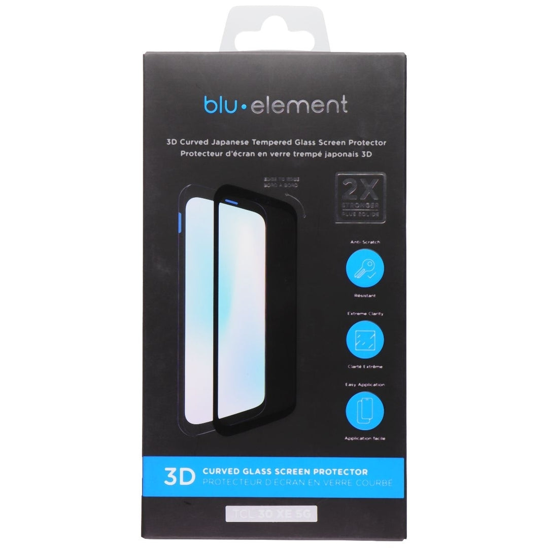 Blu Element 3D Curved Glass Screen Protector for TCL 30 XE 5G Image 1