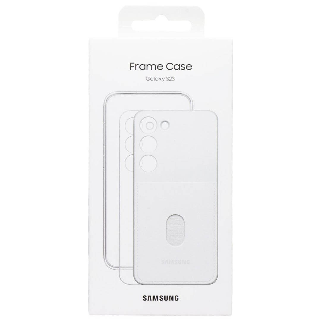 Samsung Frame Case for Galaxy S23 - White Image 1