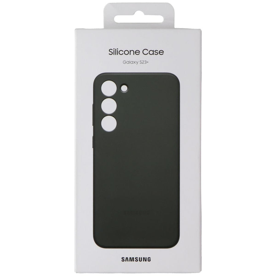 Samsung Silicone Case for Galaxy S23+ (Plus) - Green Image 1