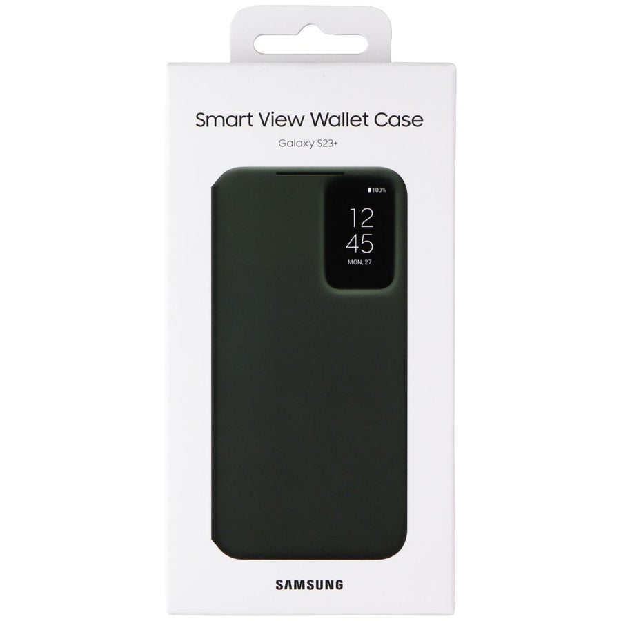 Samsung Smart View Wallet Case for Galaxy S23+ (Plus) - Green Image 1