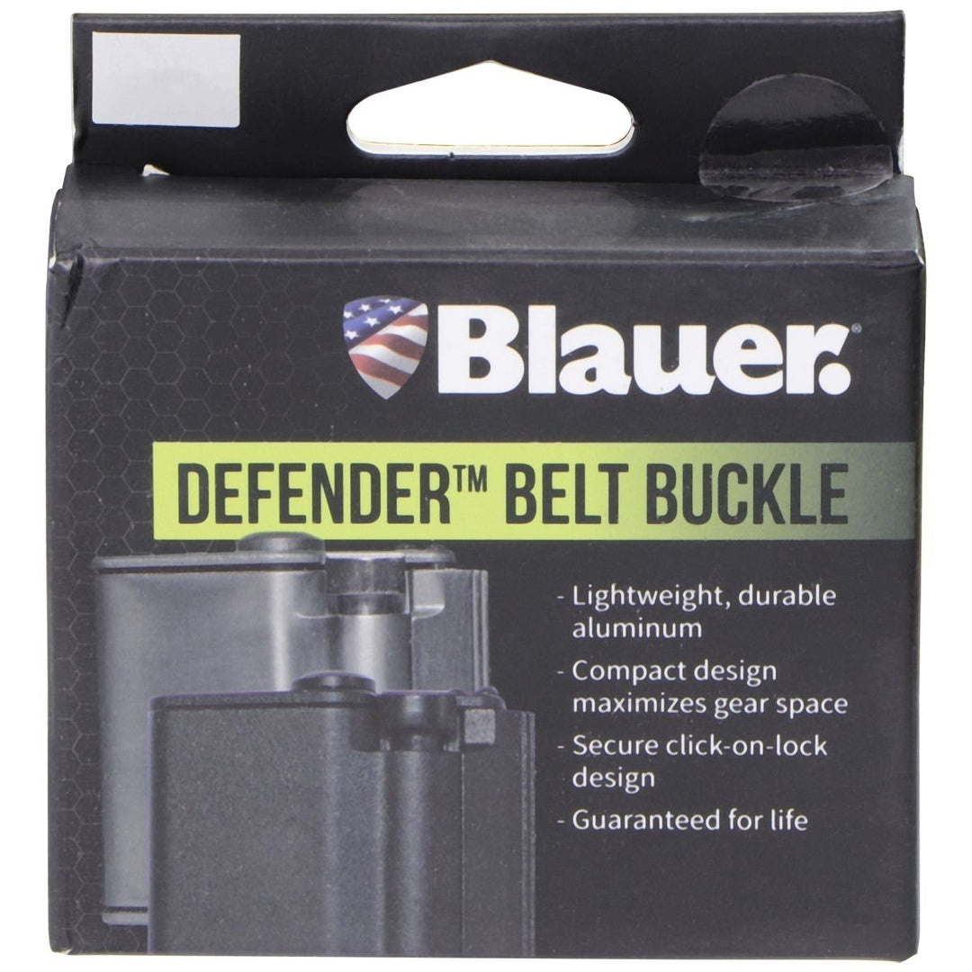 Blauer. DEFENDER Premium Leather Duty Belt and Buckle Combo (Size 42) B011/BB001 Image 1