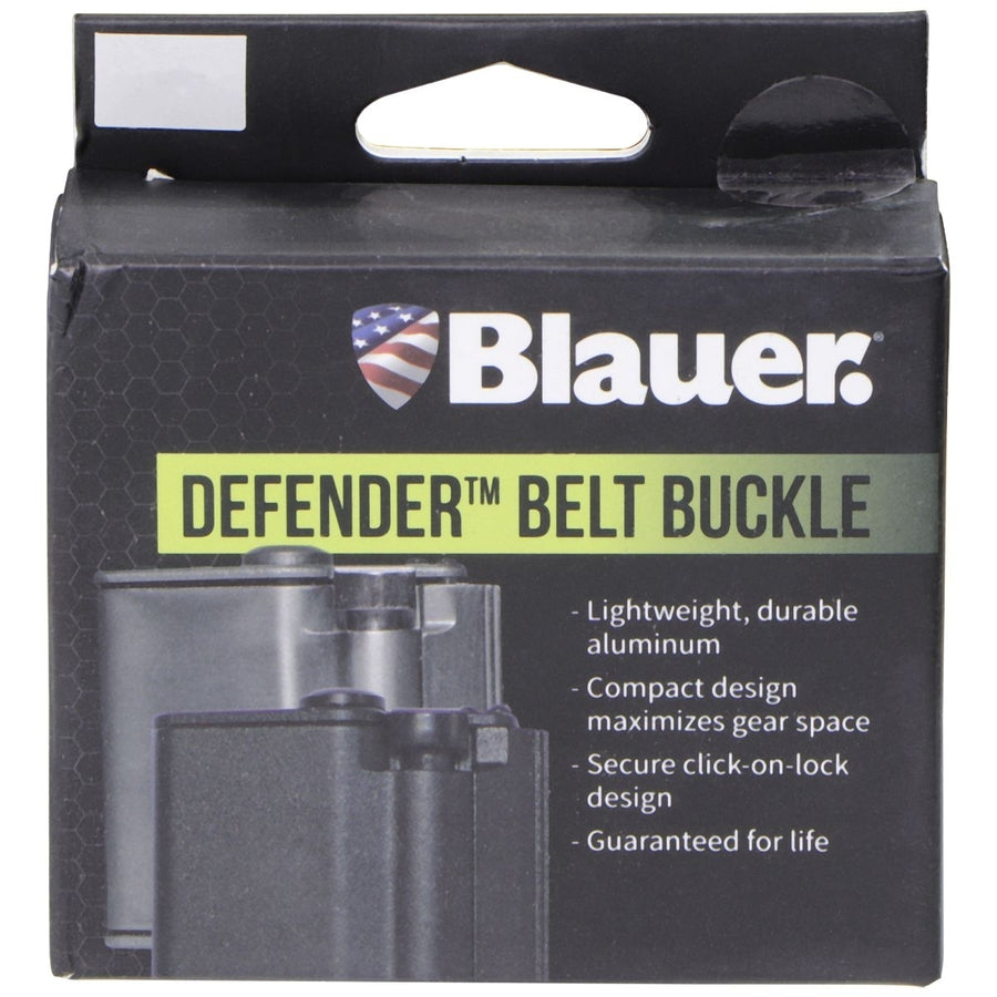 Blauer. DEFENDER Premium Leather Duty Belt and Buckle Combo (Size 32) B011/BB001 Image 1