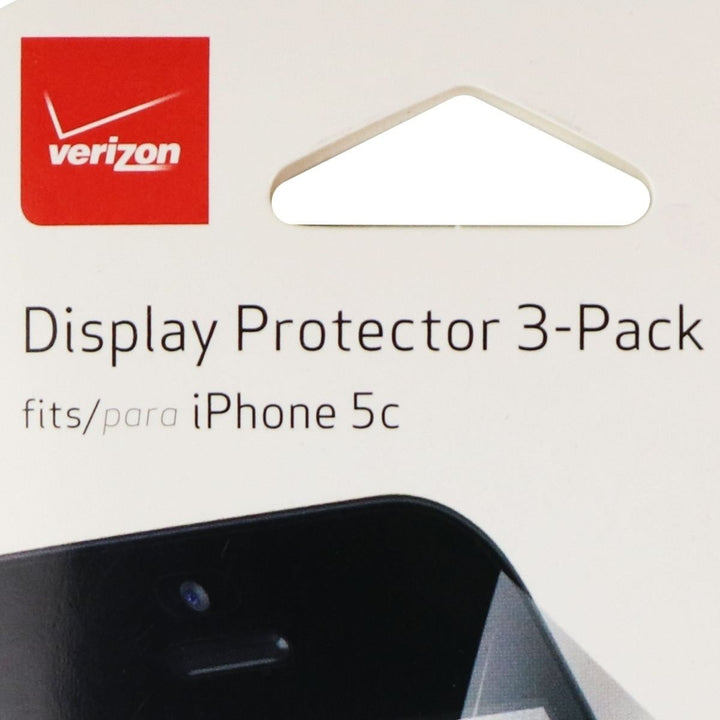Verizon Display Protector 3-Pack for Apple iPhone 5C - Anti-Glare / Clear Image 3