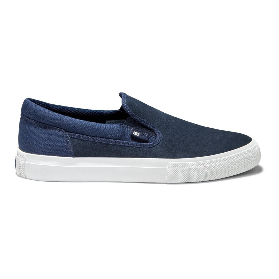 DC Shoes Mens Manual Slip-On Shoes Navy Blazer - ADYS300677-BYJ0 NAVY BLAZER Image 1