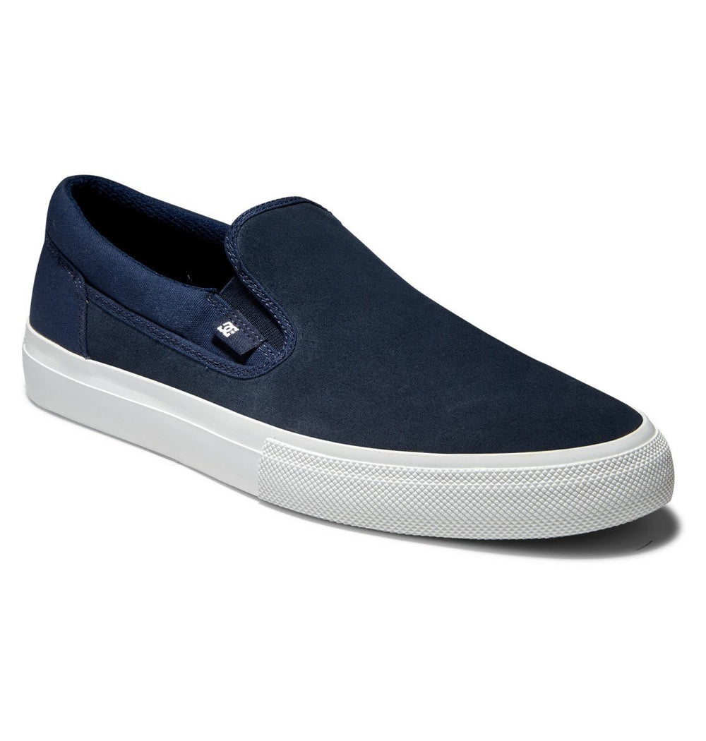 DC Shoes Mens Manual Slip-On Shoes Navy Blazer - ADYS300677-BYJ0 NAVY BLAZER Image 2