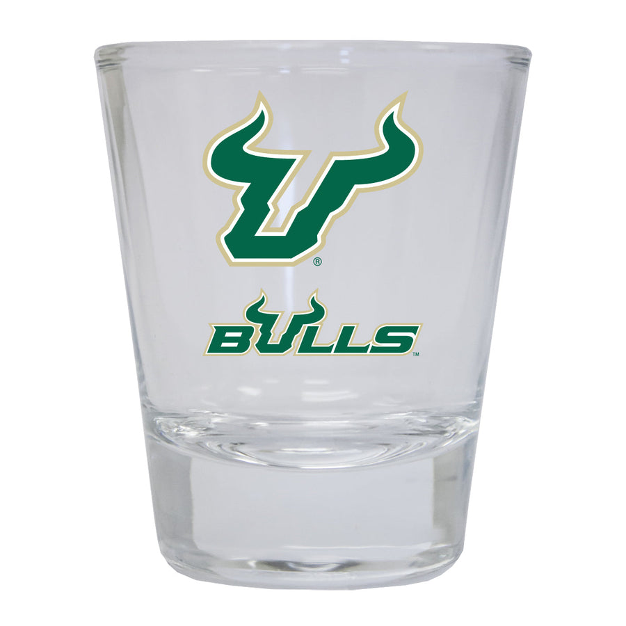 South Florida Bulls Round Shot Glass Image 1